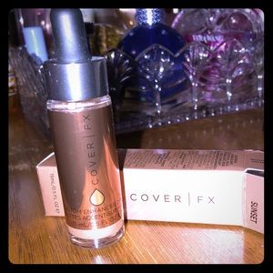 CoverFX Custom Enhancer Drops in Sunset.